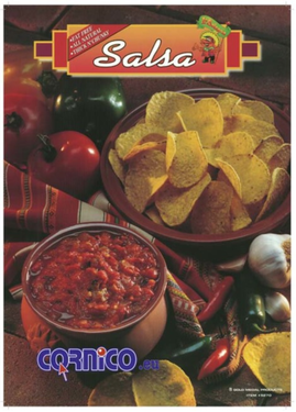 Plakat Nachos Salsa 56 x 43 cm