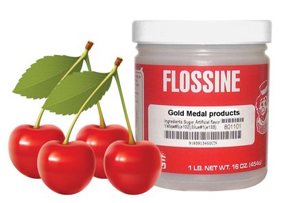 Flossine - Barwnik o smaku wiśniowym 454g