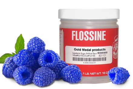 Flossine - Barwnik o smaku jeżynowym 454g