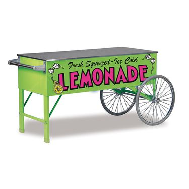 Wózek z napisem "Lemonade"